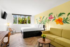 TV a/nebo společenská místnost v ubytování Parasasa Hotel Curacao