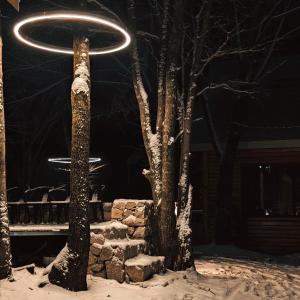 Το Yabuli QuShe Four seasons Private Lakefornt B&B τον χειμώνα