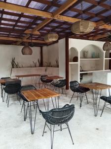 En restaurant eller et andet spisested på Villa Faris