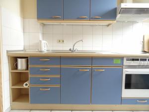 Η κουζίνα ή μικρή κουζίνα στο Hafenblick