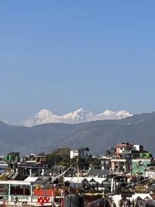 Nespecifikovaný výhled na hory nebo výhled na hory při pohledu z apartmánu