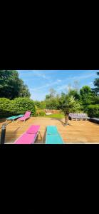 Bazén v ubytování Appartement indépendant 2chambres dans maison nebo v jeho okolí + 4 fotografie