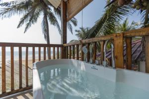 Bazén v ubytování DucknChill-Agonda nebo v jeho okolí