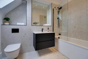 Koupelna v ubytování Pendley Farm Homestay in Tring