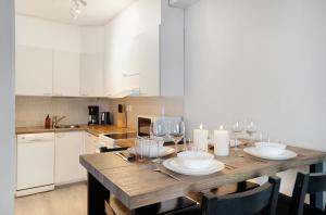 Køkken eller tekøkken på Arctic City Haven By Lapland Host + 10 billeder