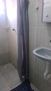 Koupelna v ubytování Residencial 9 Irmãos