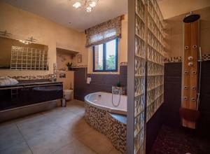 Ένα μπάνιο στο Domaine La Baronne