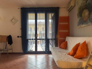 Χώρος καθιστικού στο Piccola Oasi