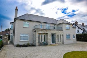 Bygningen som feriehuset ligger i