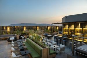 Vista general de una montaña o vista desde el hotel