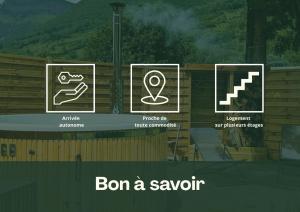 Majutuskoha Hount Blanque - Gîte & Spa Tout confort korruse plaan