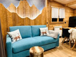 Χώρος καθιστικού στο Bijoux Des Alpes - Mont Blanc Village