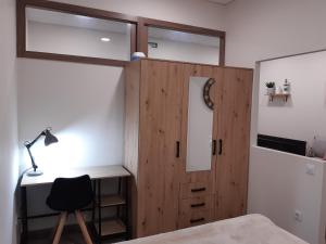 Ένα ή περισσότερα κρεβάτια σε δωμάτιο στο El Embarcadero