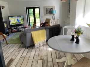 Televiisor ja/või meelelahutuskeskus majutusasutuses The Old Cheese Press, Eckington