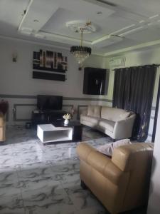 Χώρος καθιστικού στο HIMA Residence