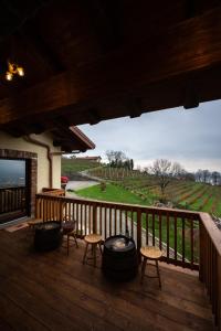 Μπαλκόνι ή βεράντα στο Agriturismo Dai Dellerba