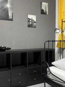 En eller flere senge i et værelse på Office Modern Nähe Hauptbahnhof