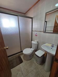 Ένα μπάνιο στο Hospedaje Ahumada