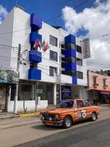 Budova, kde se hotel nachází