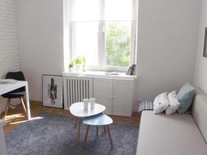 Posedenie v ubytovaní Studio in heart of Warsaw