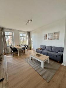 Posezení v ubytování Seelöwe beim Ochsenturm am Deich