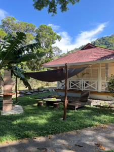 Zahrada ubytování BUNGALOW 9 Le BUNGALOW DOUCEUR