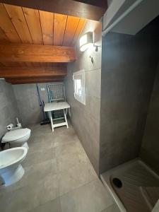 Koupelna v ubytování Casa nel verde a fontane bianche