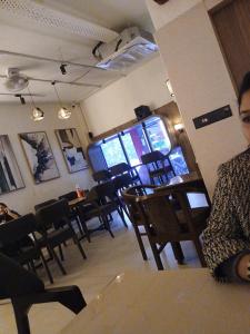 Χώρος καθιστικού στο Agam homestay- Few steps from Golden Temple