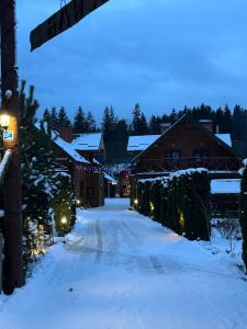 Садиба Близнюки v zimě