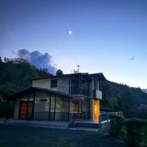 Příroda nedaleko prázdninového domu