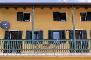 Balkón nebo terasa v ubytování Vila Friuli Karst