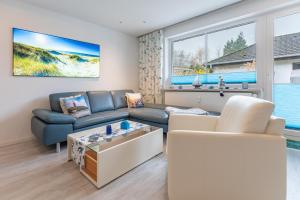 Khu vực ghế ngồi tại Ferienhaus Bellaeins