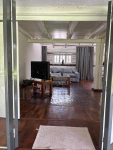 Et tv og/eller underholdning på Casa Campo La Carolina