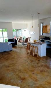 Η κουζίνα ή μικρή κουζίνα στο Casa Tepoztli