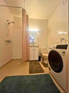 Ένα μπάνιο στο Arctic Warm Home