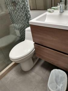 Koupelna v ubytování Casa - EL LAGUITO