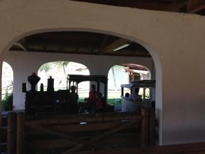 Restaurace v ubytování Apartamento Turistico Cigüeña de Arguedas