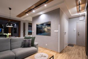 Χώρος καθιστικού στο Apartament MOUNTSEA ,Karpacz Ogrodnicza