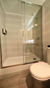 Koupelna v ubytování Sierra Ñuñoa Suite