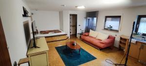 Et tv og/eller underholdning på RuheUndSonne Apartment