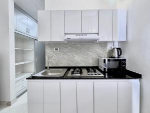 Kuchyň nebo kuchyňský kout v ubytování Everest hipe