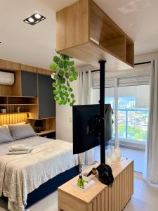 Φωτογραφία από το άλμπουμ του Studio Home Com Varanda, Ar-condicionado e Netflix σε Mogi das Cruzes