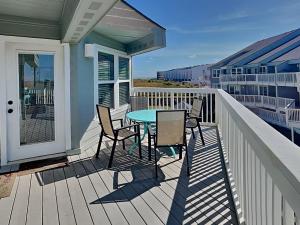 En balkon eller terrasse på Surf Station