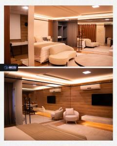 Χώρος καθιστικού στο Hotel Arezzu