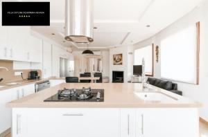 Kuchyň nebo kuchyňský kout v ubytování Villa Skyline Alhambra-Nevada