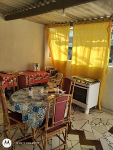 Khu vực ghế ngồi tại Acampamento Aloha Solemar