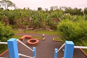 Vườn quanh Cabana Pet Friendly com Hidro e Churrasqueira