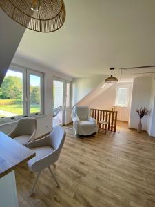 Posezení v ubytování Przytulna Przystań