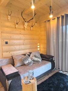 Posezení v ubytování Domek Góralsko Gawra