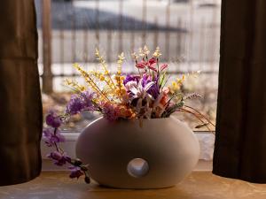 Zahrada ubytování Schiefe Stadtvilla Oldenburg - großes Altbauhaus